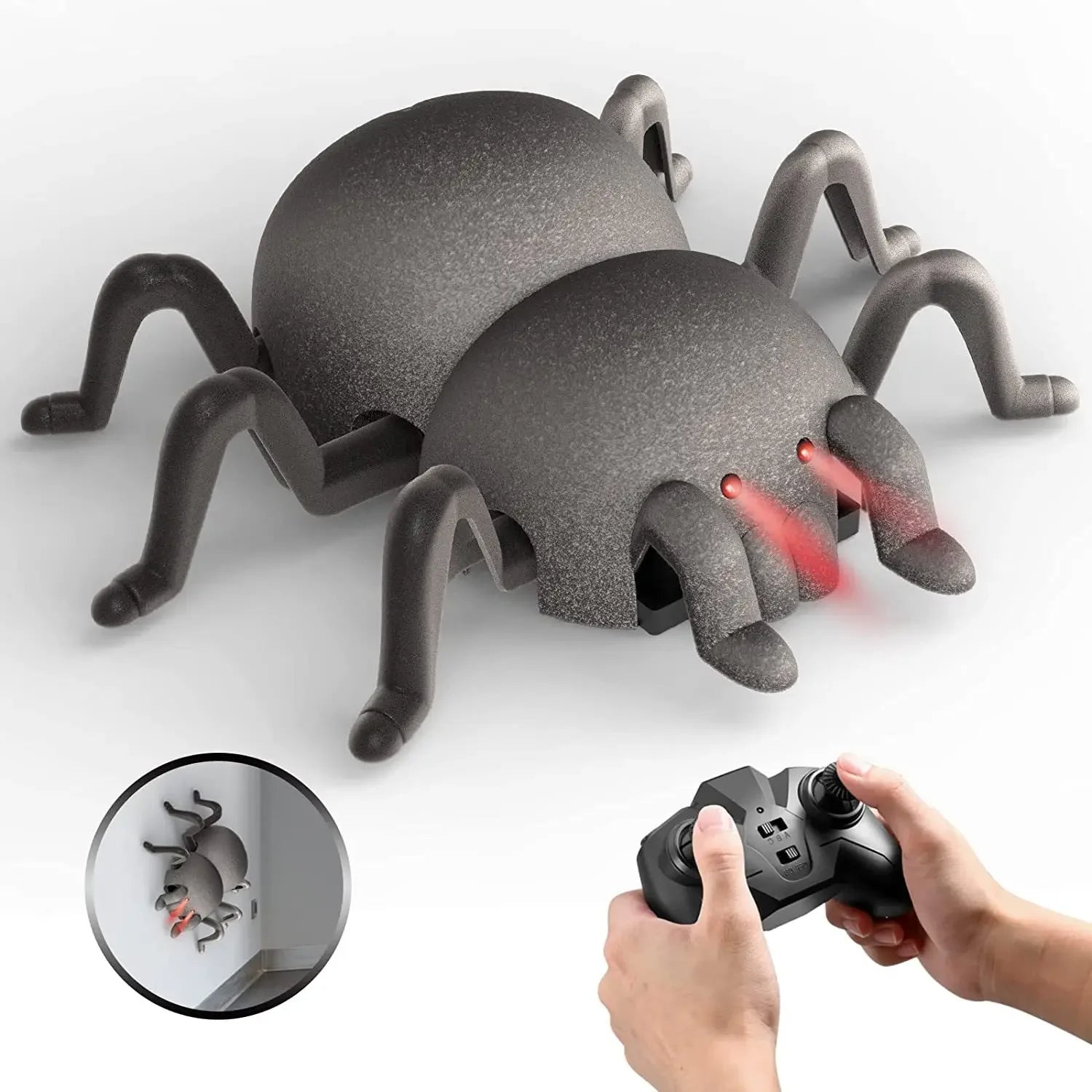 CreepyCrawler Ferngesteuerte Kletter-Spinne für Kinder | Spannung für mutige Kinder