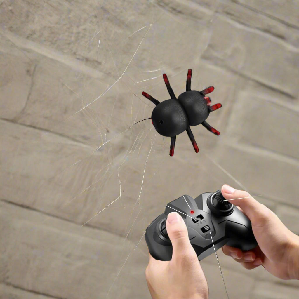 CreepyCrawler Ferngesteuerte Kletter-Spinne für Kinder | Spannung für mutige Kinder